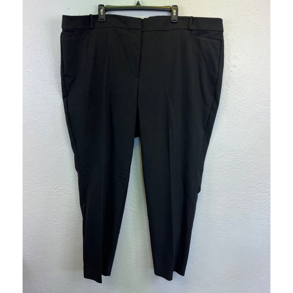 LOFT Plus Women's Black High Waist Skinny Stretch Dress Pants - Size 26